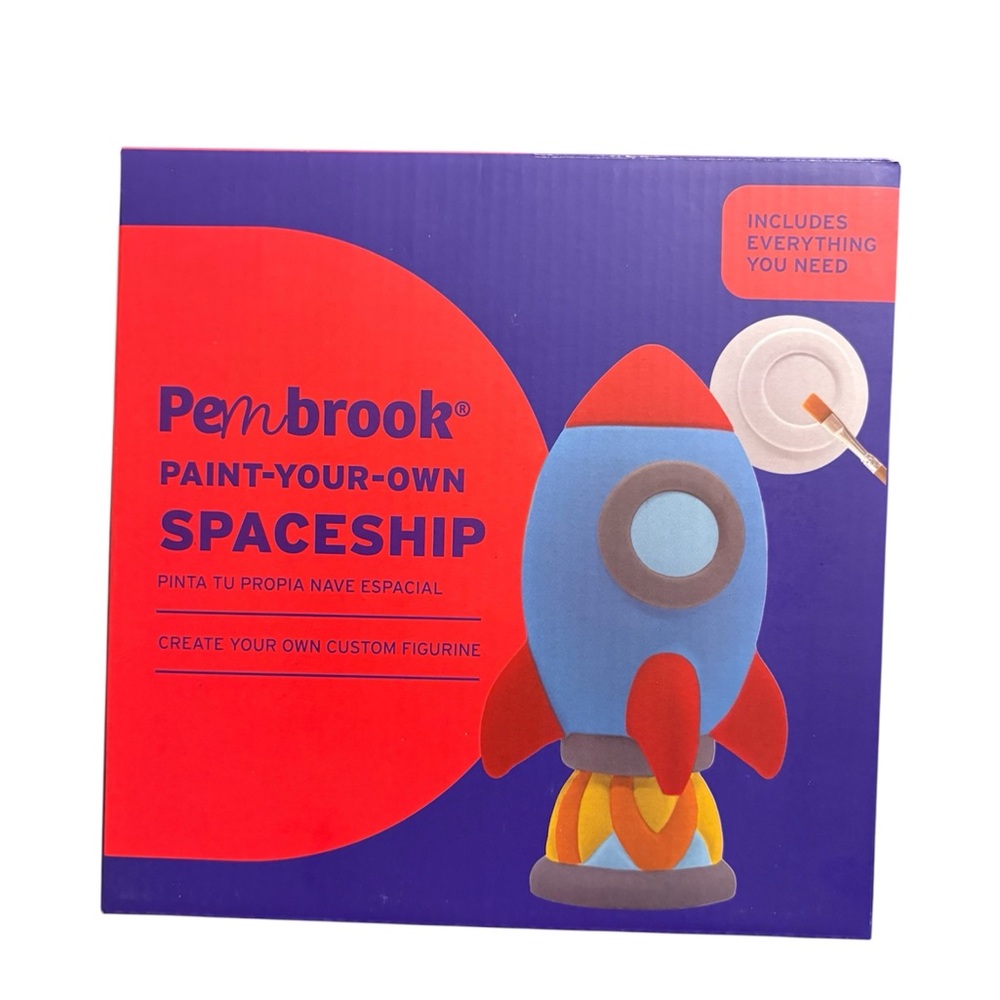 Pembroke Paint-Your-Own Spaceship Kit